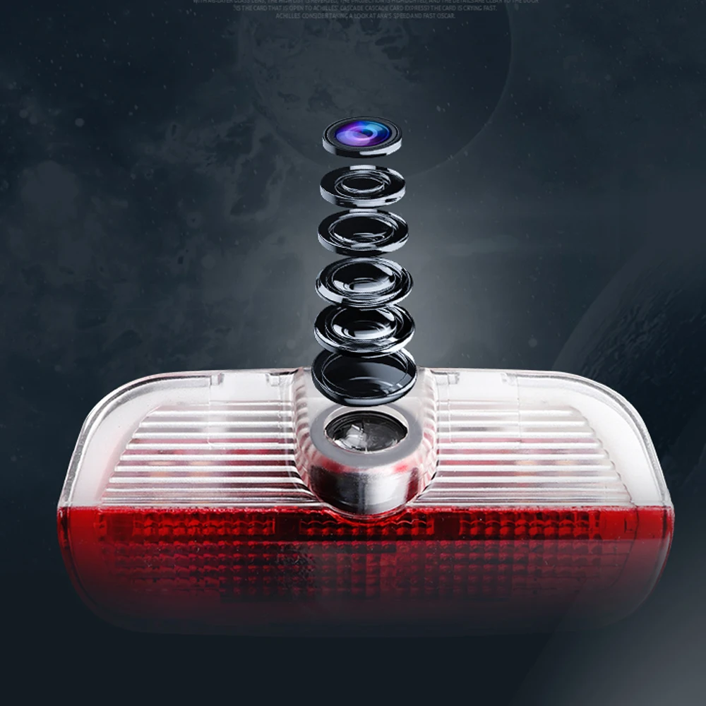 Автомобильный логотип проектор светильник светодиодный дверной для Porsche Boxster