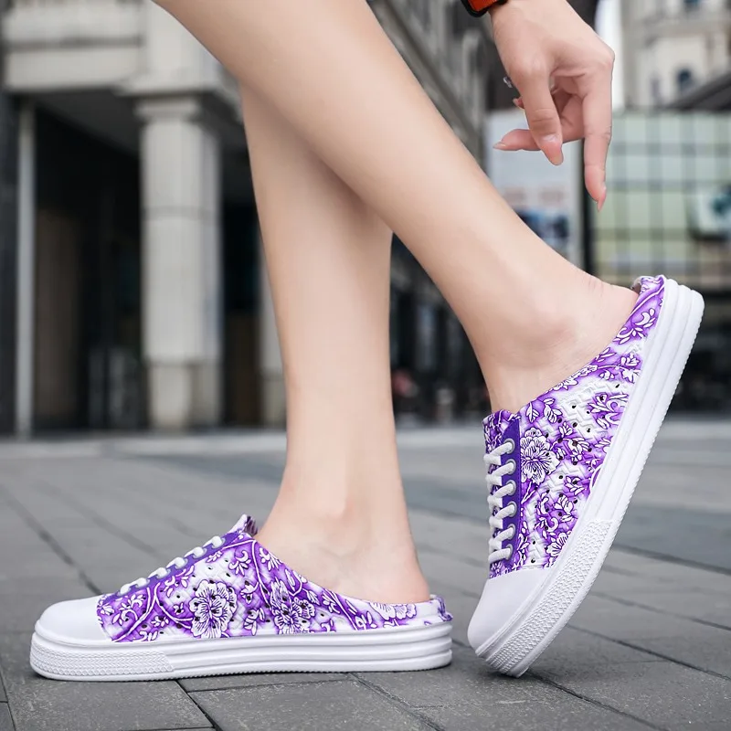 Сандалии-желе женские для сада Нескользящие Шлепанцы из пластика без застежки