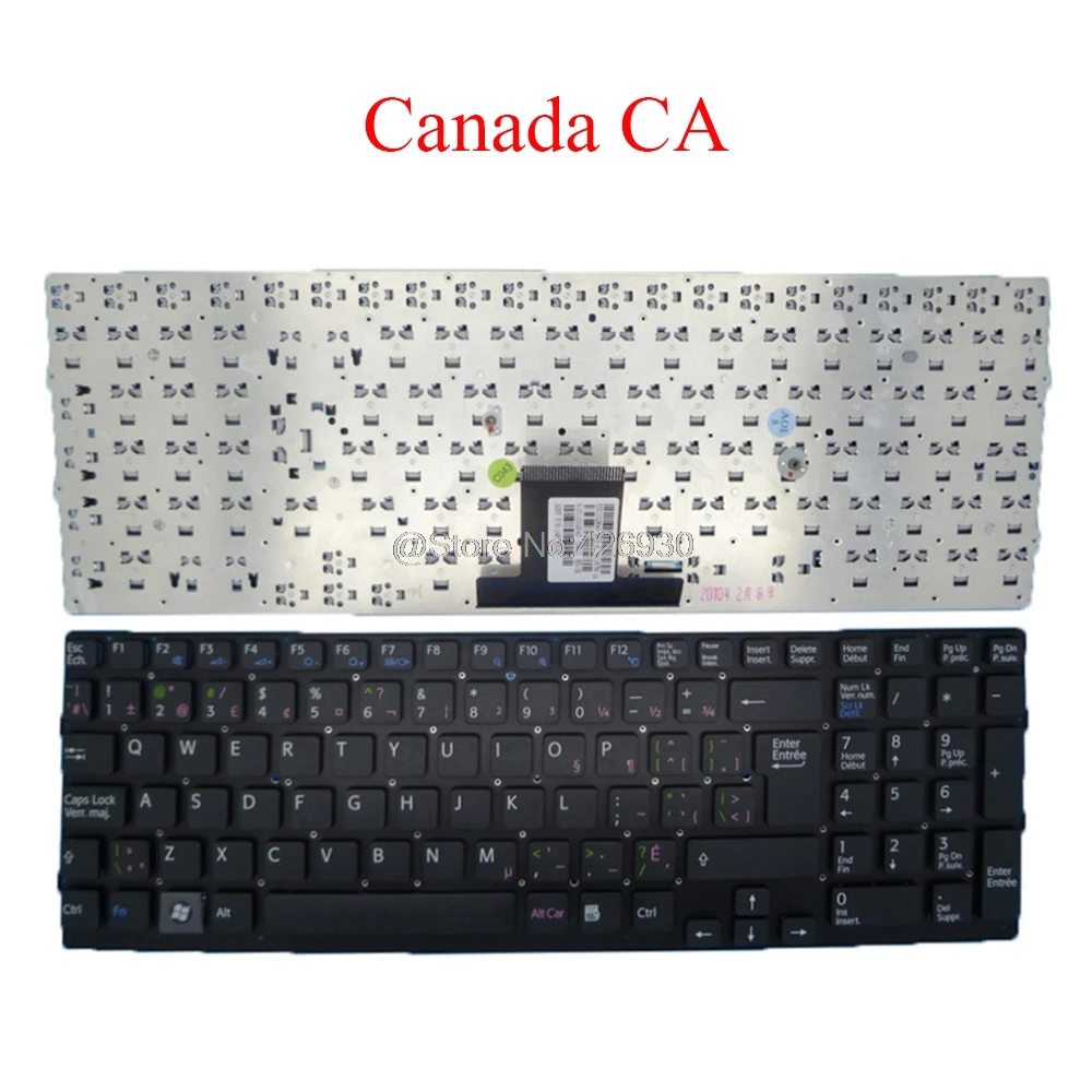 Ноутбук CA клавиатура для SONY VAIO VPCEB VPC EB 148793141 550102M40 203 G 148793541 V11678A 550102M39 Канада черный