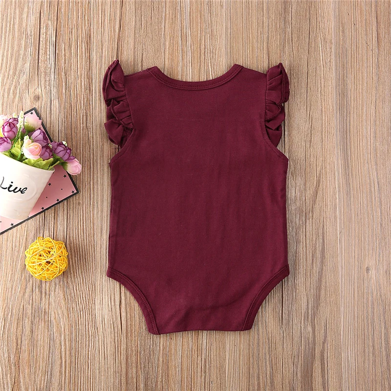 Комбинезон для новорожденных мальчиков и девочек однотонный хлопковый