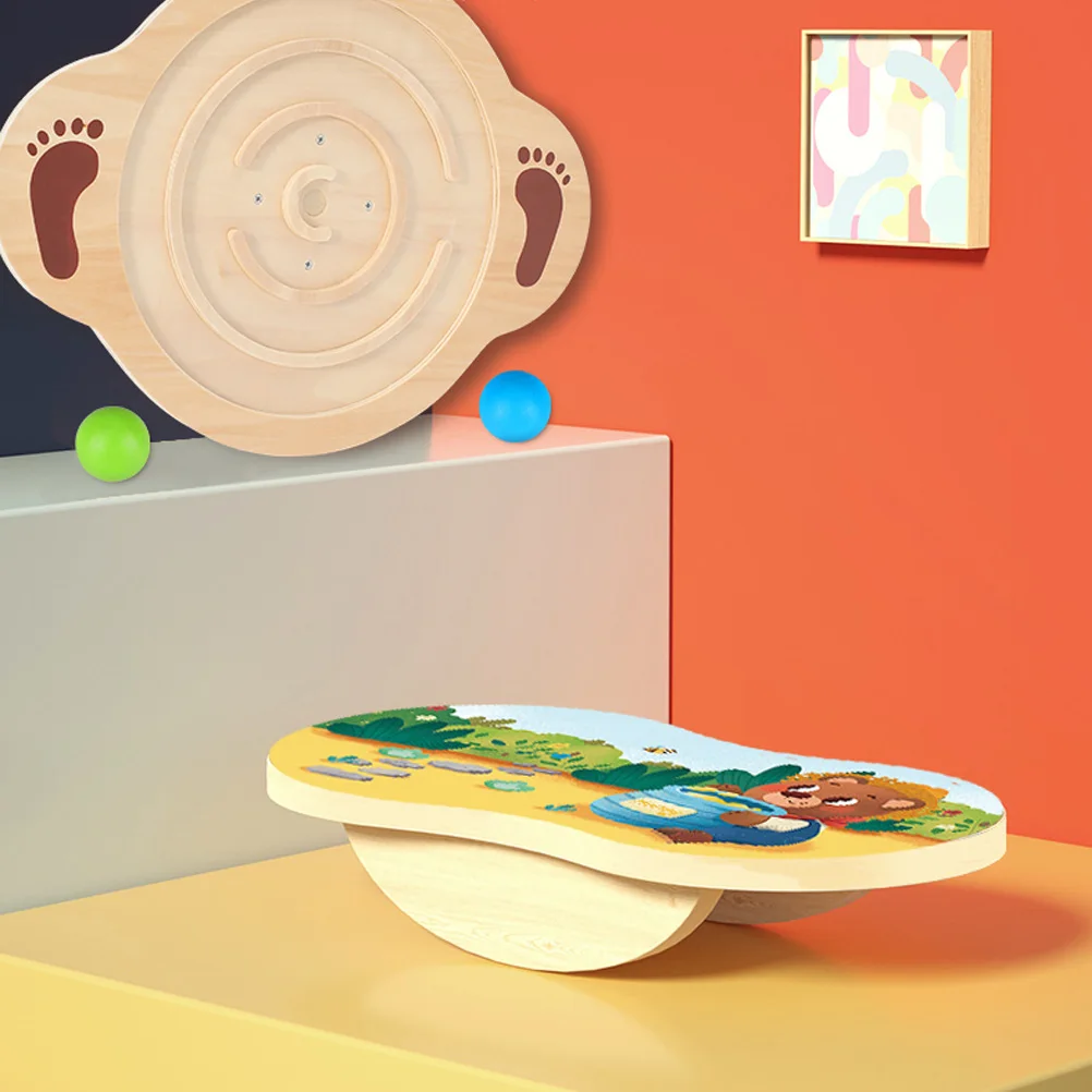 Детские качели Seesaw балансирующая доска тренировочные игрушки для использования