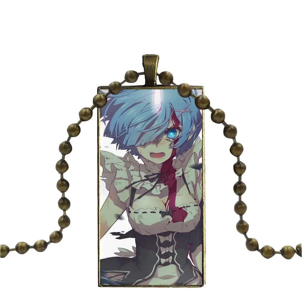 Бренд бронзового цвета ювелирные изделия модное ожерелье стеклянные ожерелья с