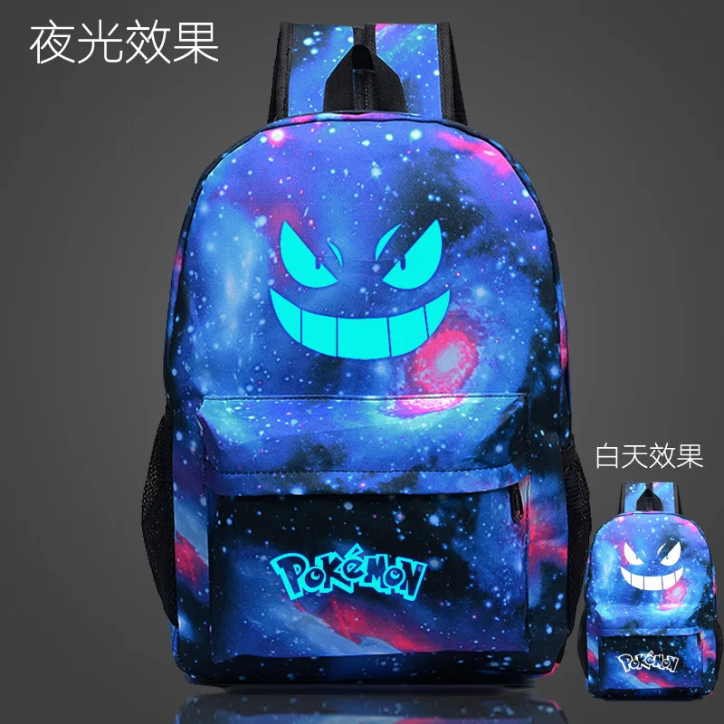 Mochila De monstruo de bolsillo para mascota, bolso luminoso, bandolera Doble-0