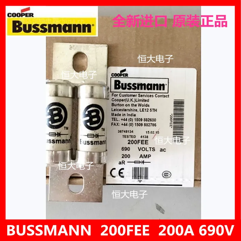 2 шт./лот BUSSMANN BS88 200FEE предохранитель быстродействующий керамическое страхование