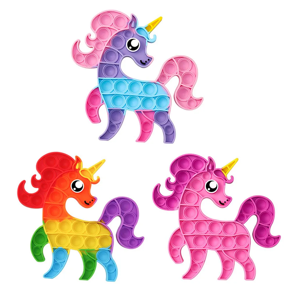 

Push Bubble Fingertip Squeeze Toy Sensory Decompression Toy Autism Special Needs Children Adult Soft Board Game
