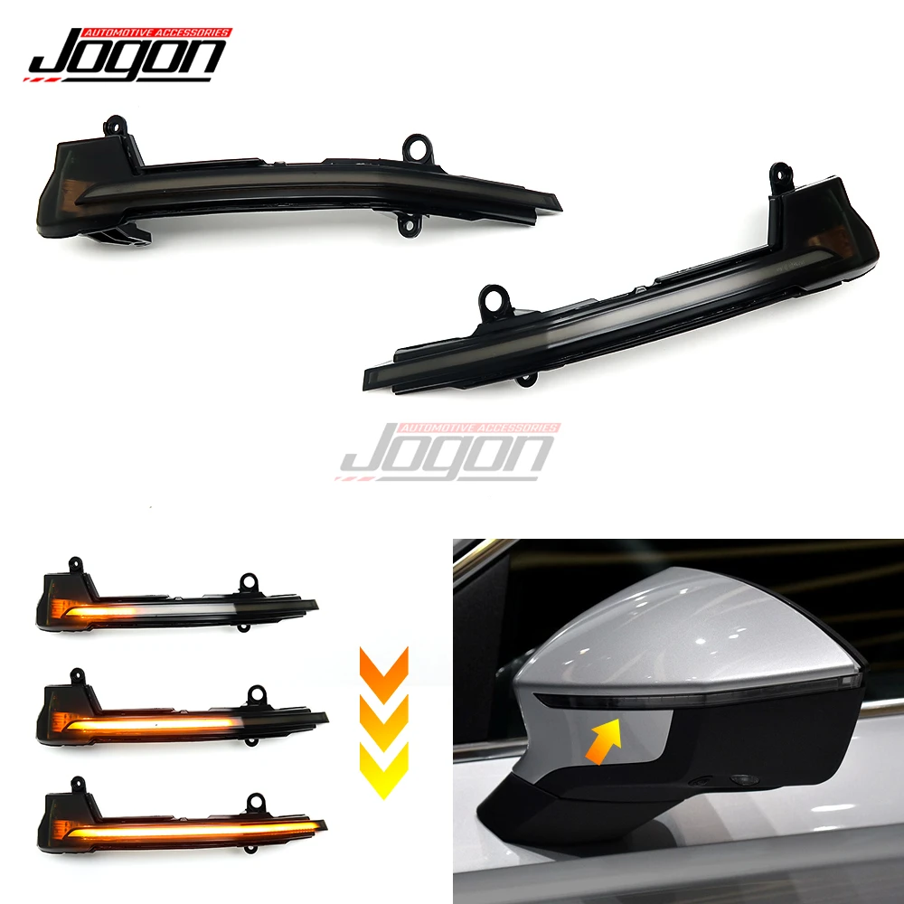 

Для SEAT Ateca Cupra Ateca Tarraco Xcellence 2016-2019 светодиодный Динамический указатель поворота мигалка последовательное боковое зеркало индикатор