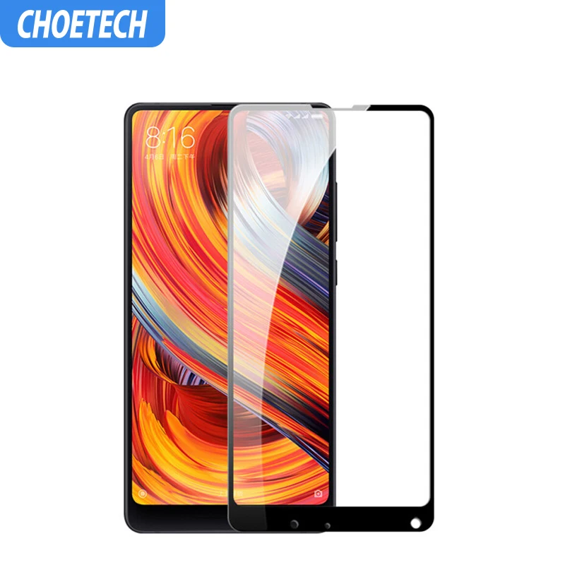 CHOETECH Mi Mix 2 glass 2s Защитная пленка для экрана 2.5D 9H HD Прозрачная защитная из