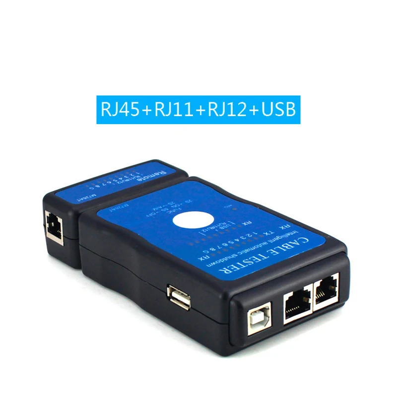

2PCS Network Tester RJ45 RJ11 RJ12 USB Cable Telephone Line Detector