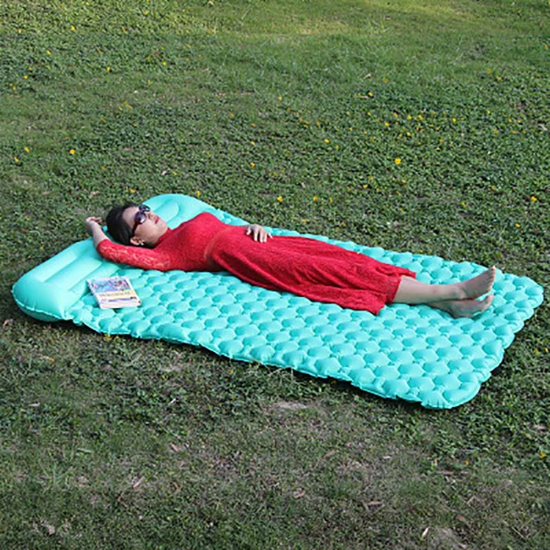 Туристическая лампа для пикника портативный Надувной Спальный коврик с подушкой