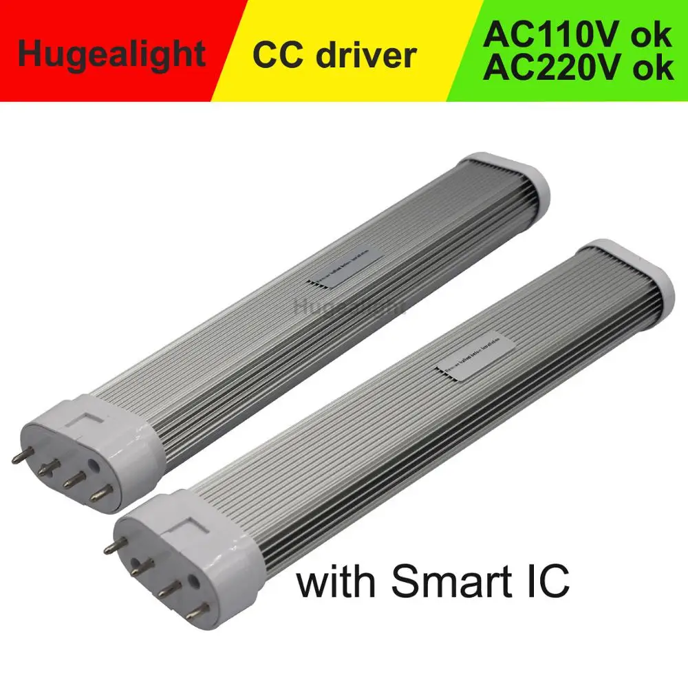 2g11 Светодиодная лампа светильник 4 штырей led pl 12 Вт 15 18 22 Epistar рассеянный CoverAC96 265V