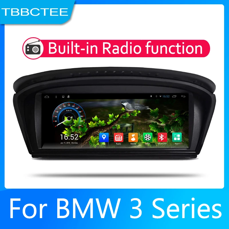 Автомобильная система Android 1080P IPS ЖК-экран для BMW 3 серии E90 E91 E92 E93 2003-2008 CCC