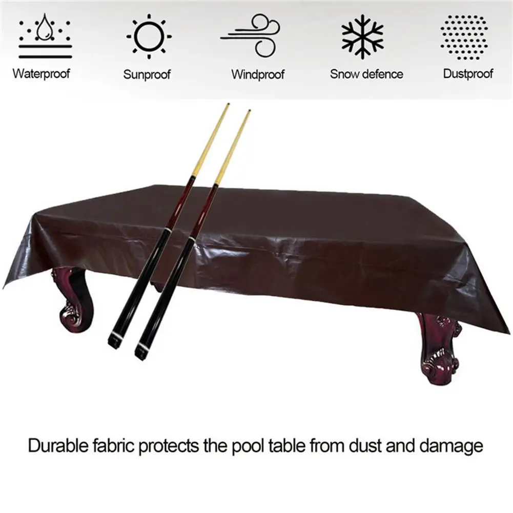 

Billiard Table Cloth Cover Furniture Waterproof And Dustproof Cover Leather Protective Table Cover Durable Portable Protector
