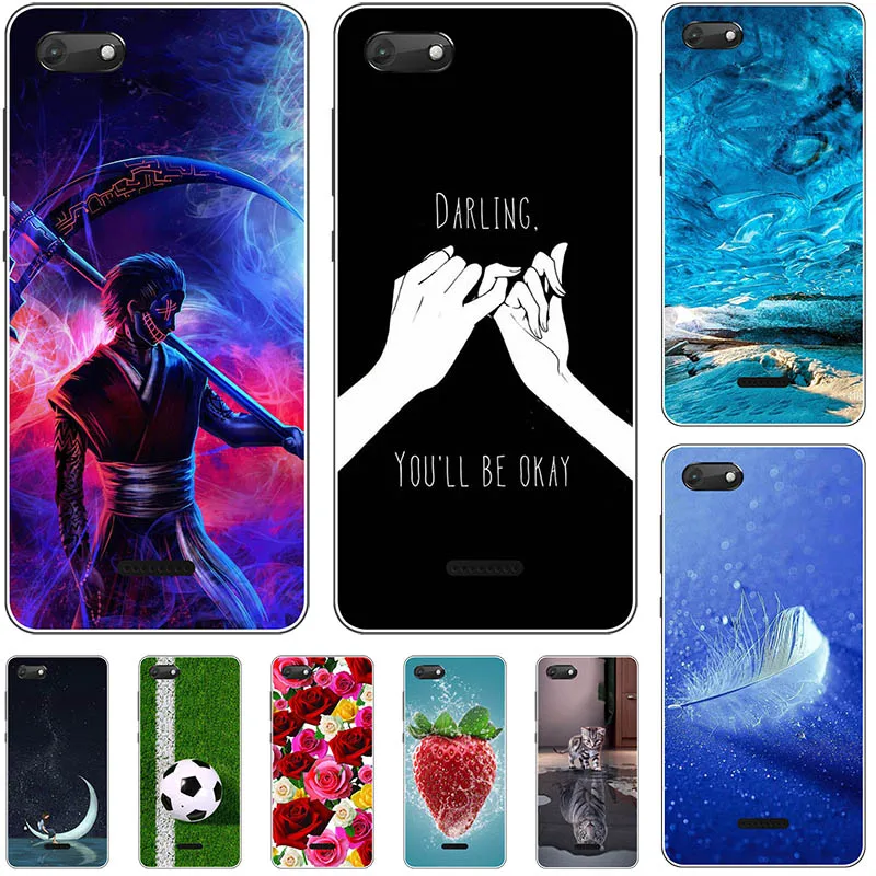 Чехол для Wiko Harry 2, мягкий чехол из ТПУ с мультяшным рисунком для Wiko Tommy 3 Plus Tommy3, чехол с изображением животных и цветов