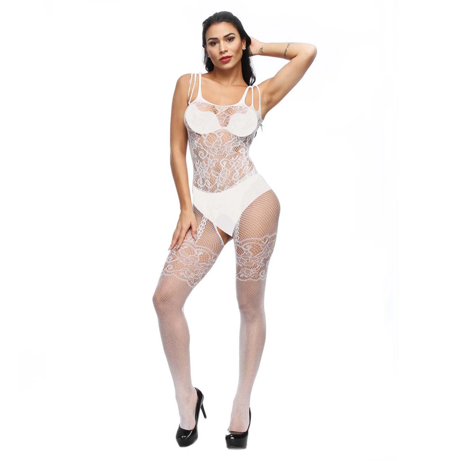 Сексуальные модные чулки в сеточку женское нижнее белье порно прозрачное