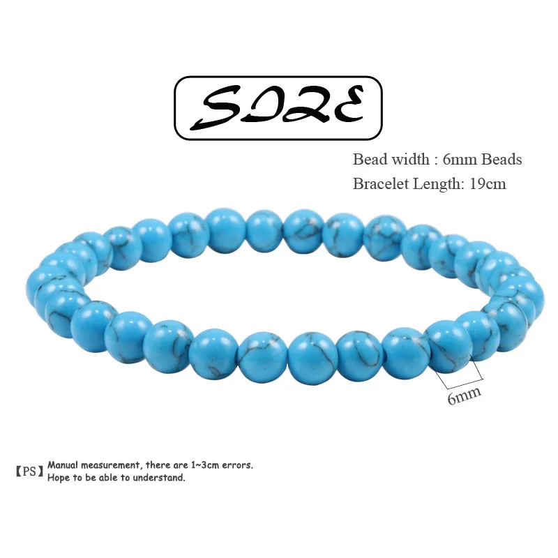 Классический натуральный камень 6 мм браслет из черной лавы тигровый глаз бисера