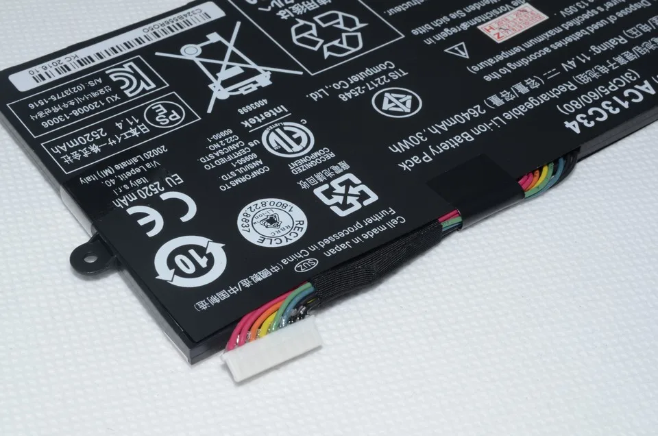 Оригинальный аккумулятор для ноутбука JIGU AC13C34 ACER Aspire E 11 E3 111 esid 1|battery for acer aspire|battery