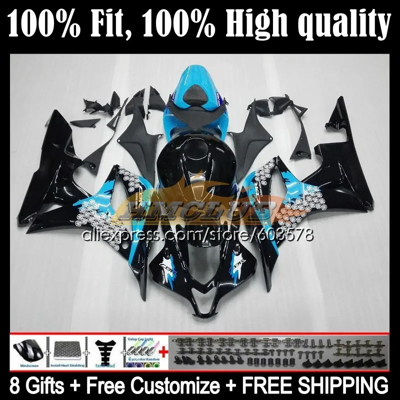 

Injection For HONDA CBR600 RR CBR600RR Body 84CL.5 CBR 600 RR CC 600F5 600RR F5 07 08 CBR600F5 2005 2006 Fairings Graffiti blue