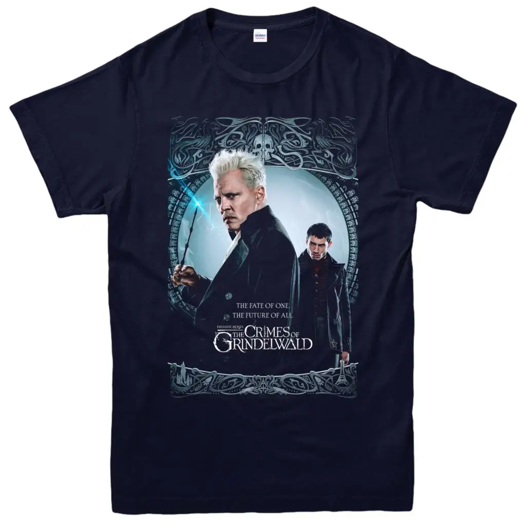 Футболка с фантастическими зверями футболка The crimins of Grindelwald |