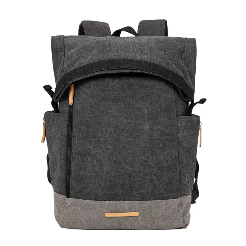 Canvas Travel Backpacks Men Korean Fashion Sport School Laptop Back Pack Teenagers Leisure Multifunction Outdoor Bagpack B070 | Багаж и