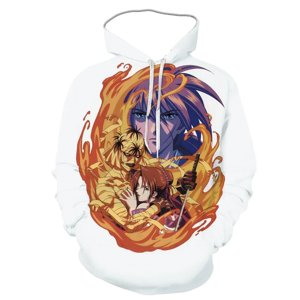 

Men Sweatshirts Hot Sales 2021 Spring Autumn Anime Characters 3D Digital Printing Hoodies Men Fashion Streetwear Hoodie Casual