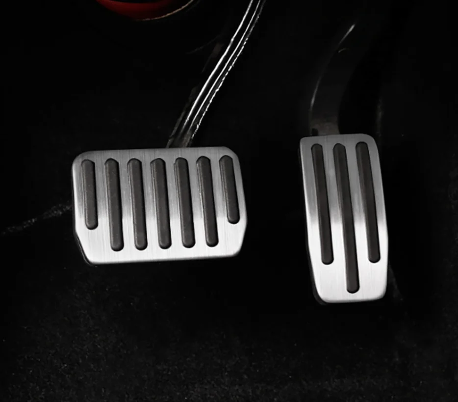 

Car Foot Pedal For Tesla Model 3 No Drilling Non-Slip Performance Aluminium alloy Accelerator Foot Rest Modified Pedal Pads