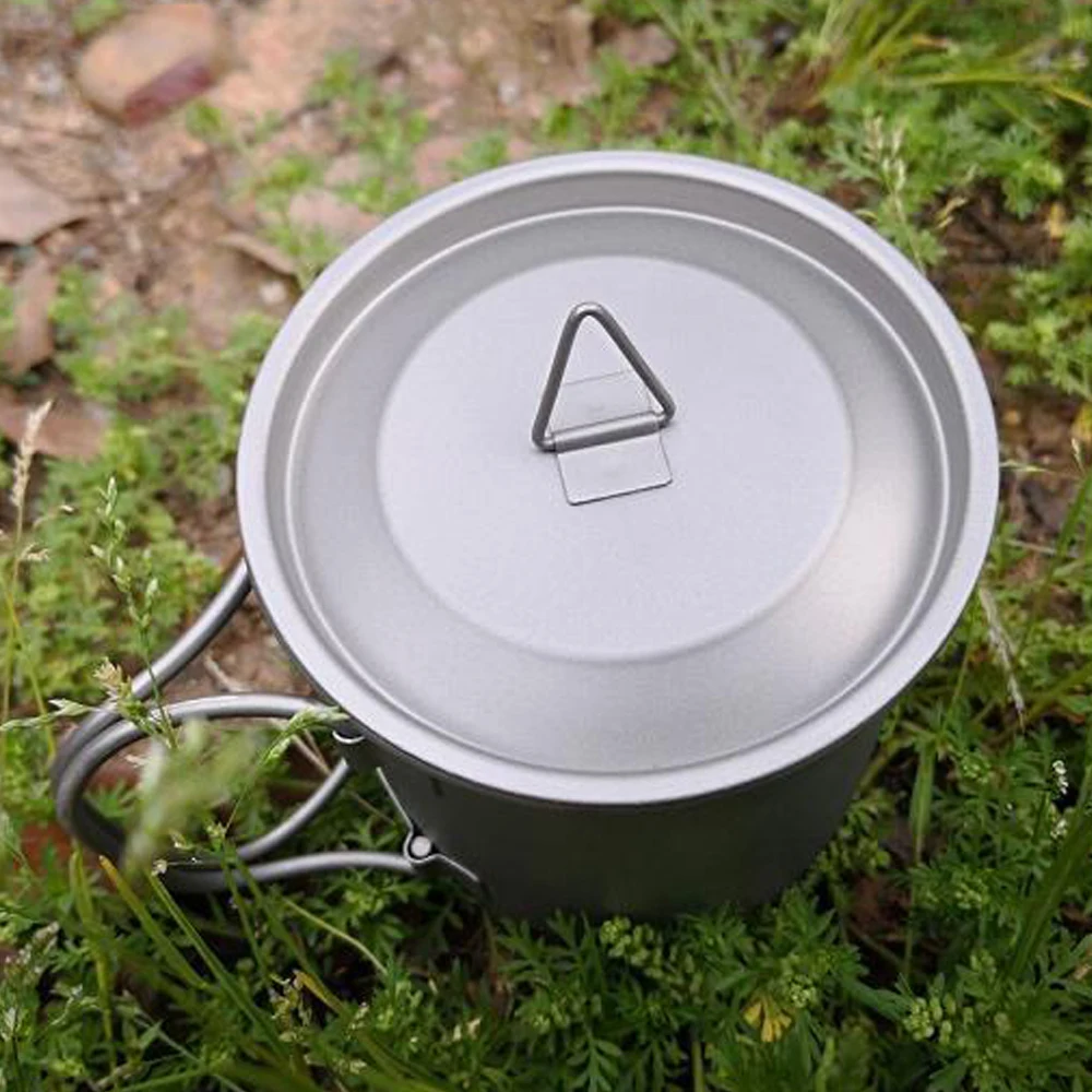 400 мл титановая чашка кружка горшки посуда для кемпинга пикника воды кофе чая с