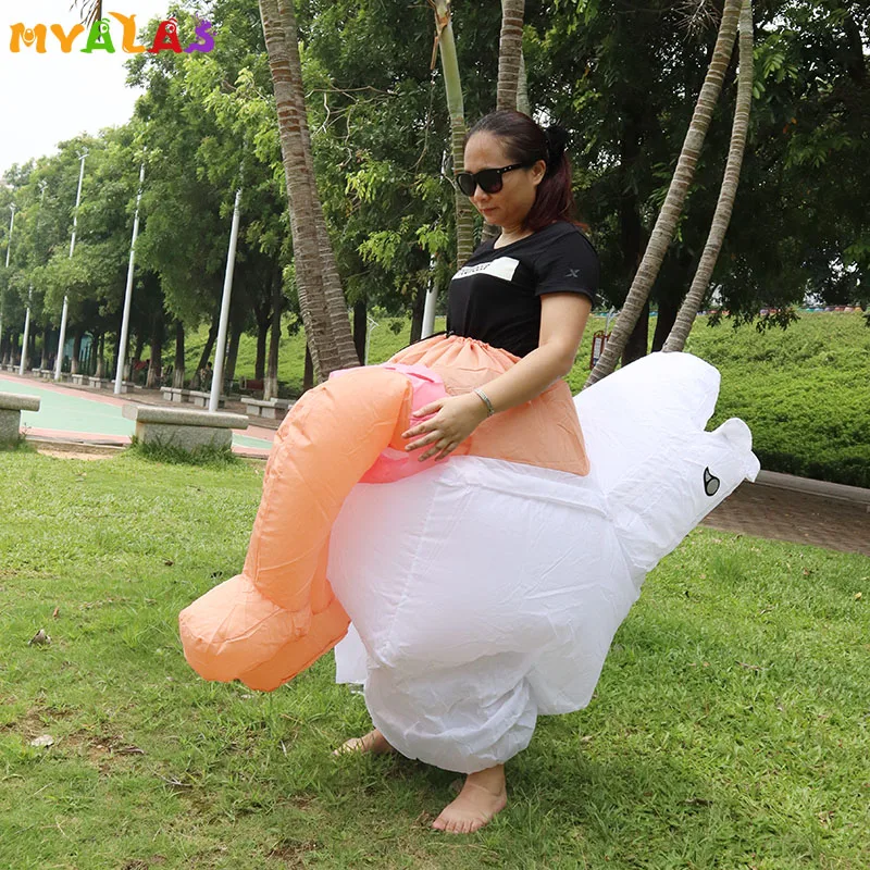 Пикантные надувной Уилли костюм пенис костюмы забавные животные секс надувные