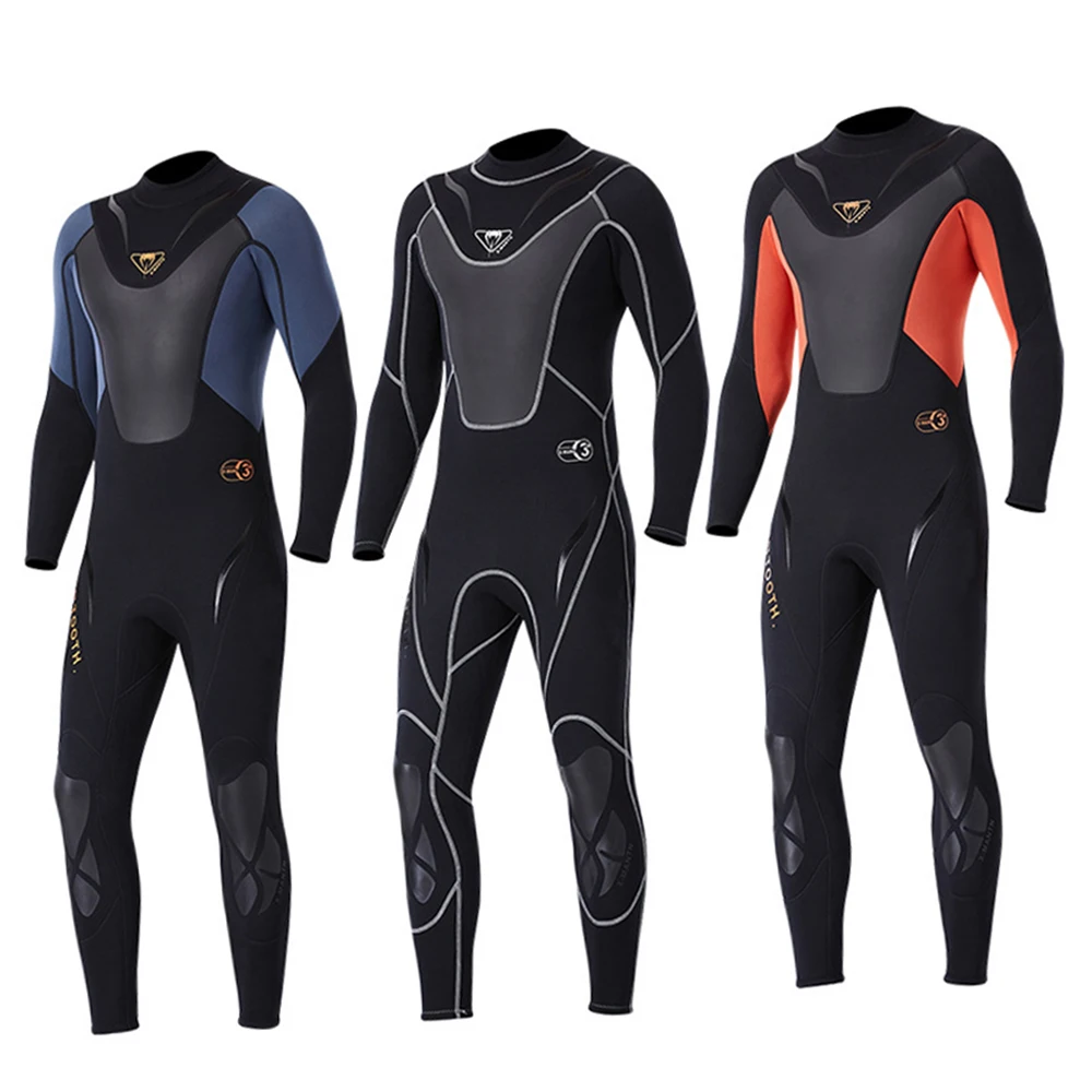 

3mm Men Wetsuit Kitesurf Neoprene Clothes Spearfishing Surf Equipment Hunting Scuba Diving Suit Snorkeling Underwater Fishing