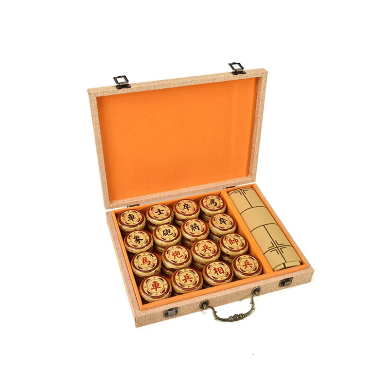 

Profissional Wooden Chinese Chess Travel Children Board Game Luxury Thematic Chess Squad Xadrez Profissional Family Board Games