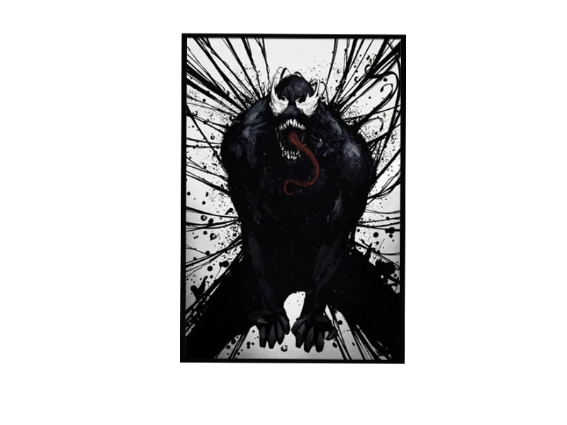 04 LZN арт Marvel постер печать картина настенный Декор Рисунок Веном фильм герой Том Харди картина для Современные гостиная украшение дома - Color: 04