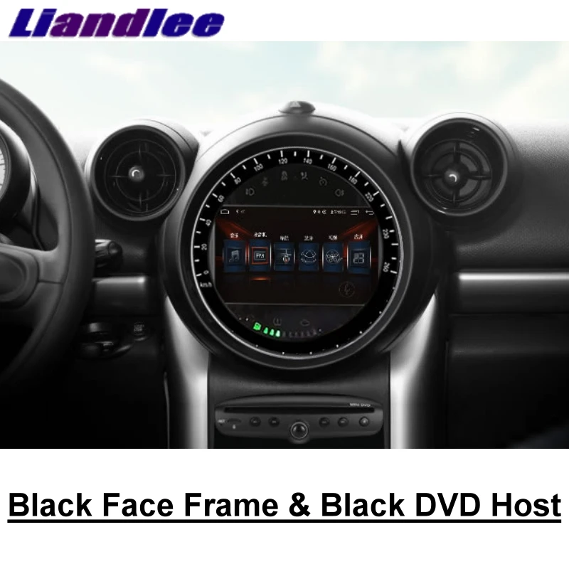 Автомобильный Мультимедийный адаптер Liandlee для навигатора CarPlay Mini Clubman R55 2007 ~ 2014