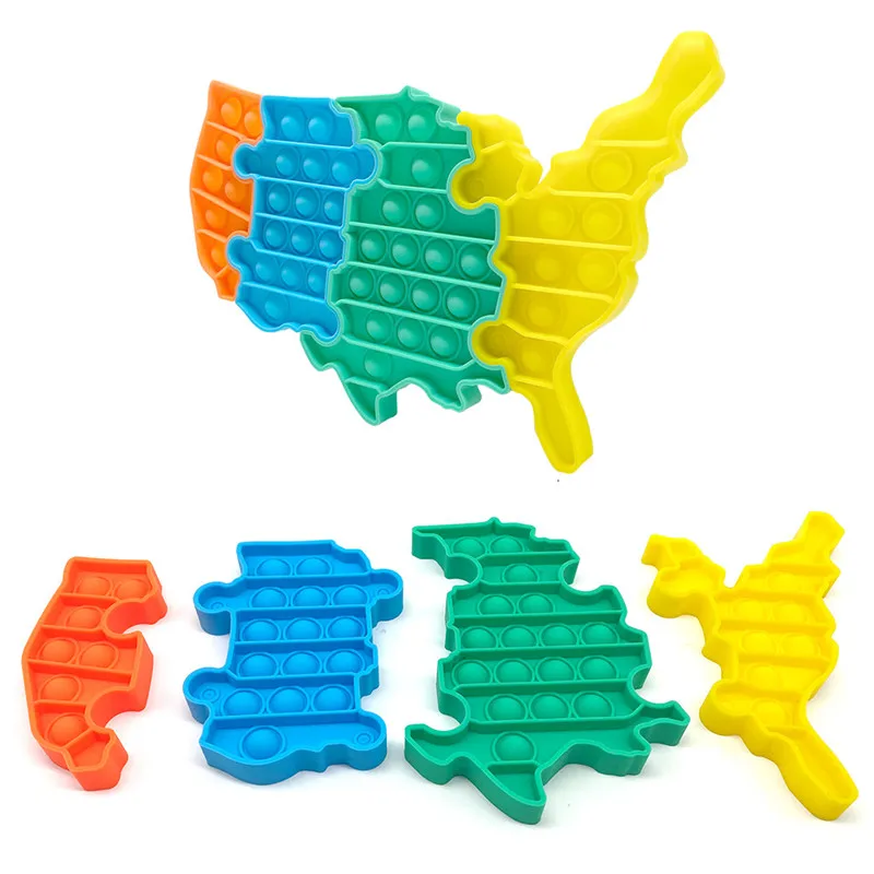 

Игрушка-антистресс Pop It Bubble World пазл, шахматная доска, светящаяся игрушка для взрослых и детей, снимающая аутизм