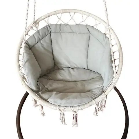 Подушка на сиденье для кресла-качели, подушка для садового гамака, подставки для патио, плетеная подвесная Подушка на стул для дома, спальни
