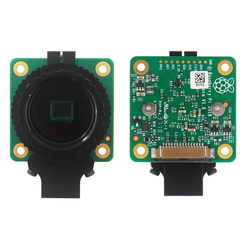 Raspberry Pi 4 камера высокого качества 12 3 МП IMX477 сенсор регулируемый задний фокус для
