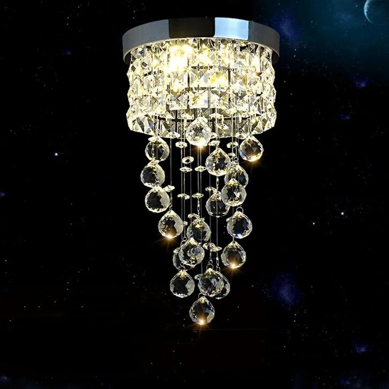 Потолочный светильник для прихожей мини Хрустальный потолочный кухни дома |