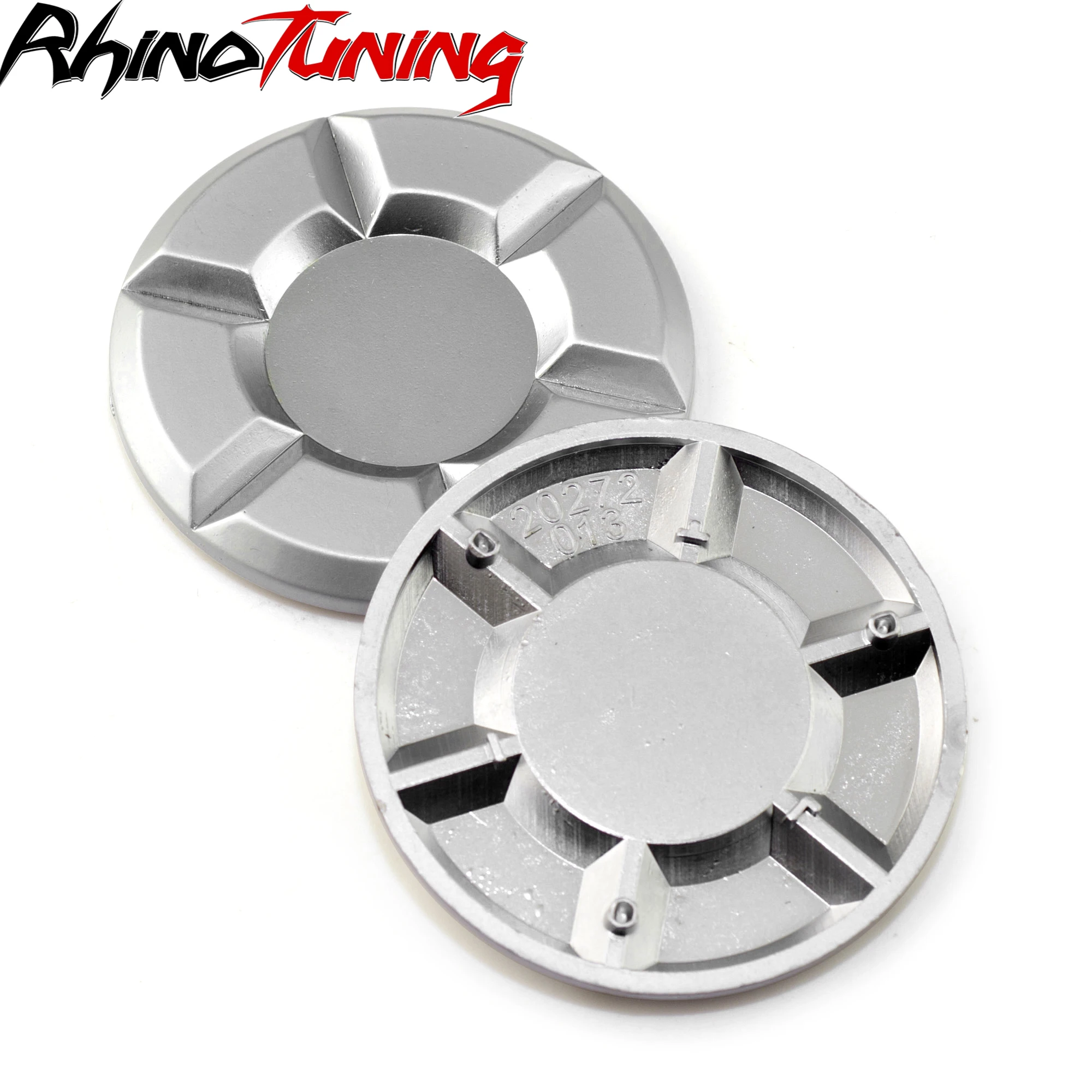 

1pc 54mm Fit For Universal Hub Caps Logo Styling Car Accessories Zinc Alloy Chrome Silver Premium