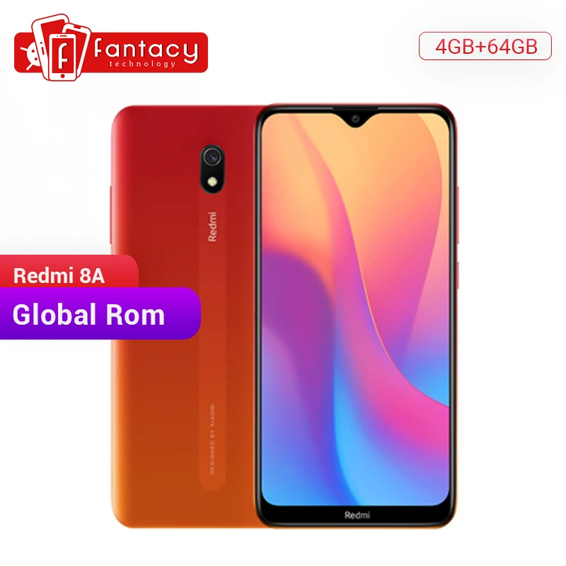 Глобальная прошивка Xiaomi Redmi 8A 8 4 Гб 64 6 22 &quotполный экран Snapdargon 439 Восьмиядерный