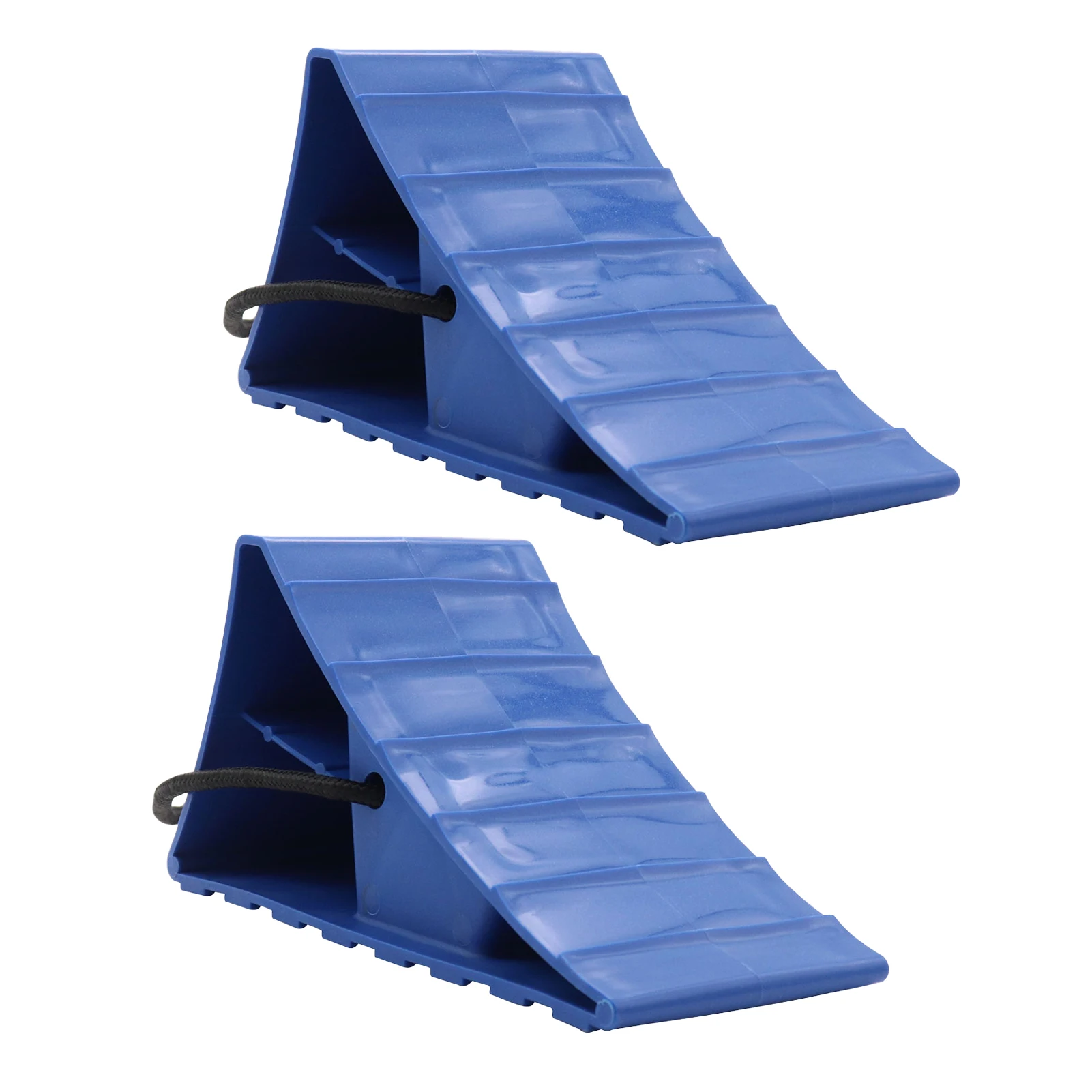 

RV Wheel Stoppers Anti-slip High Strength PP Heavy Duty Wheel Chock Auto Tyre Slip Stopper Tire Support Pad For Truck Trailer