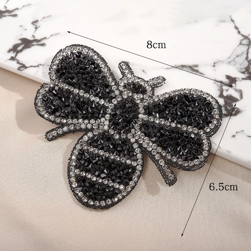 ZOTOONE стразы кристаллы s Аппликация утюг на прозрачные с прямой основой Стразы