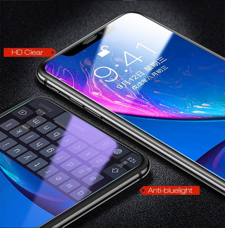 Cafele роскошное HD закаленное стекло для iPhone 11 pro max Защита экрана для iPhone 11 pro max полное покрытие защитное стекло тонкое