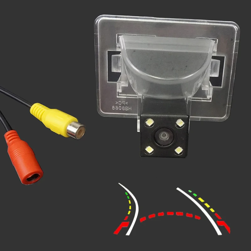 

CCD динамические траектории движения автомобиля зеркало заднего вида Камера для Mazda 5 2006 2007 2008 2009 2010 M5 установки в первоначально отверстие