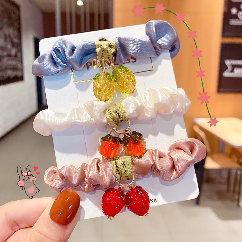 HigoodPure Цвет e. Волос круг кулон в виде ягоды Атлас из веревочной ткани арт модная