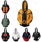 Толстовка с капюшоном из аниме Наруто Hokage удзумаки учихи Саске хатакэ Какаси утутутуки на молнии пальто топы толстовки Свитшот