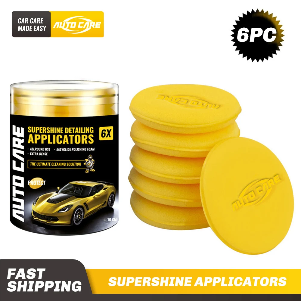 Набор полировальных подушек 6 шт./лот набор инструментов для мытья автомобиля
