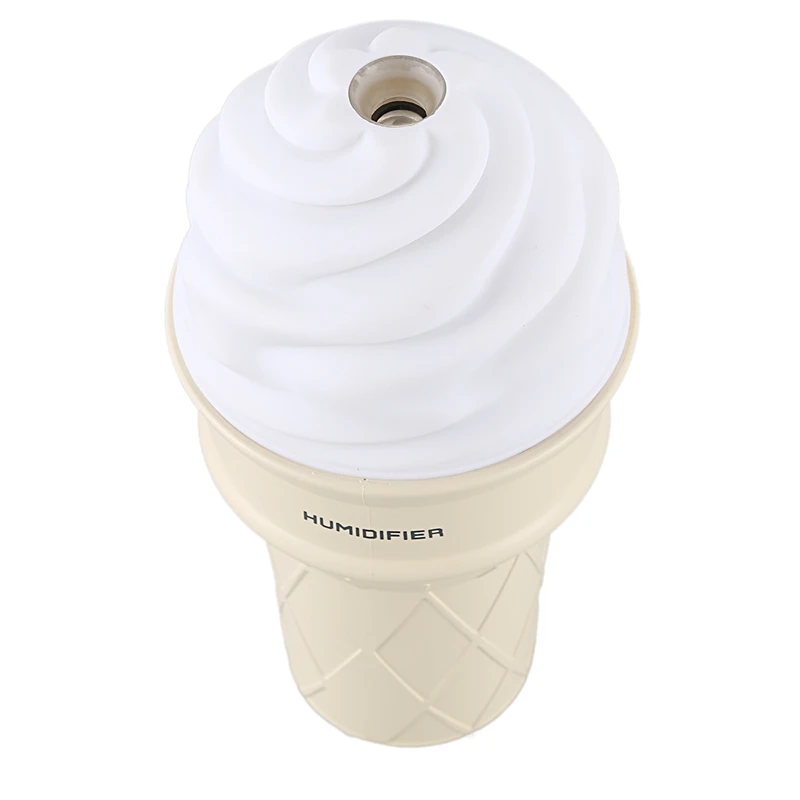 Ice cream Cool Mist Humidifier with Adjustable Mode 7 Color LED Lights Changing and Timed Auto Shutdown For Office Home for | Бытовая