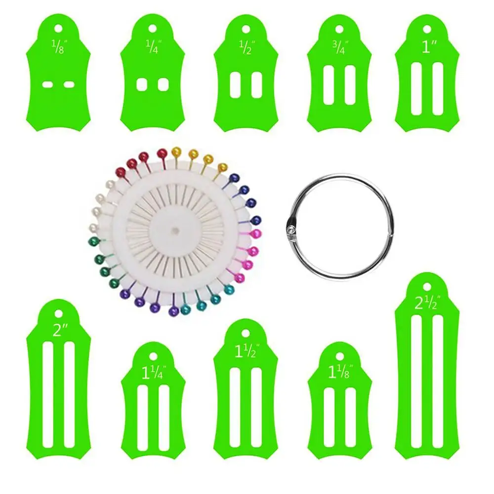 1 набор пластиковых складных инструментов для изготовления тканевой ленты