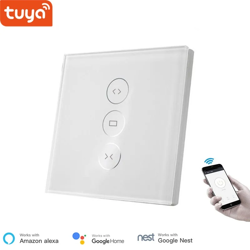 Сенсорные переключатели для штор с поддержкой Wi Fi 100 220 В|Выключатели| |