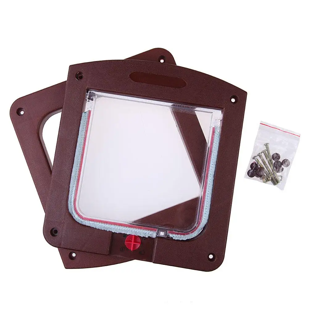 Запираемая дверь для собаки с откидной крышкой блокиратор подходящий любой