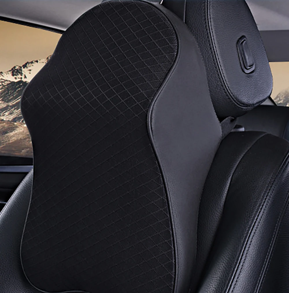 

2021OBDOK New Car Headrest Neck Pillow Pillow Car Pillow Car Headrest Neck Pillow Memory Foam Lumbar Support