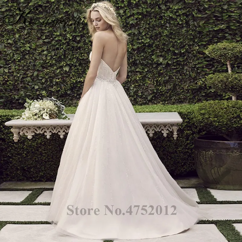 Без бретелек блестящее свадебное платье со стразами Vestidos De Novia 2019 Новое